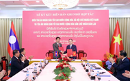 Vietnamese, Lao supreme courts deepen cooperation